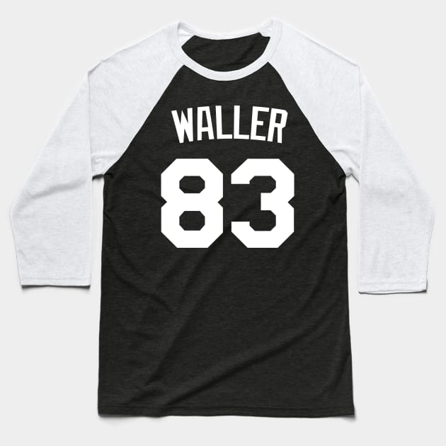 Darren Waller Raiders Baseball T-Shirt by Cabello's